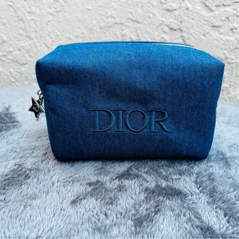 Dior Denim Blue Monogram Bag